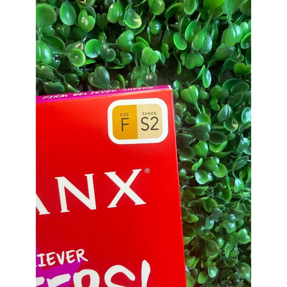 NIP SPANX Firm Believer High-Waisted Shaping Sheers Pantyhose Size F Shade S2